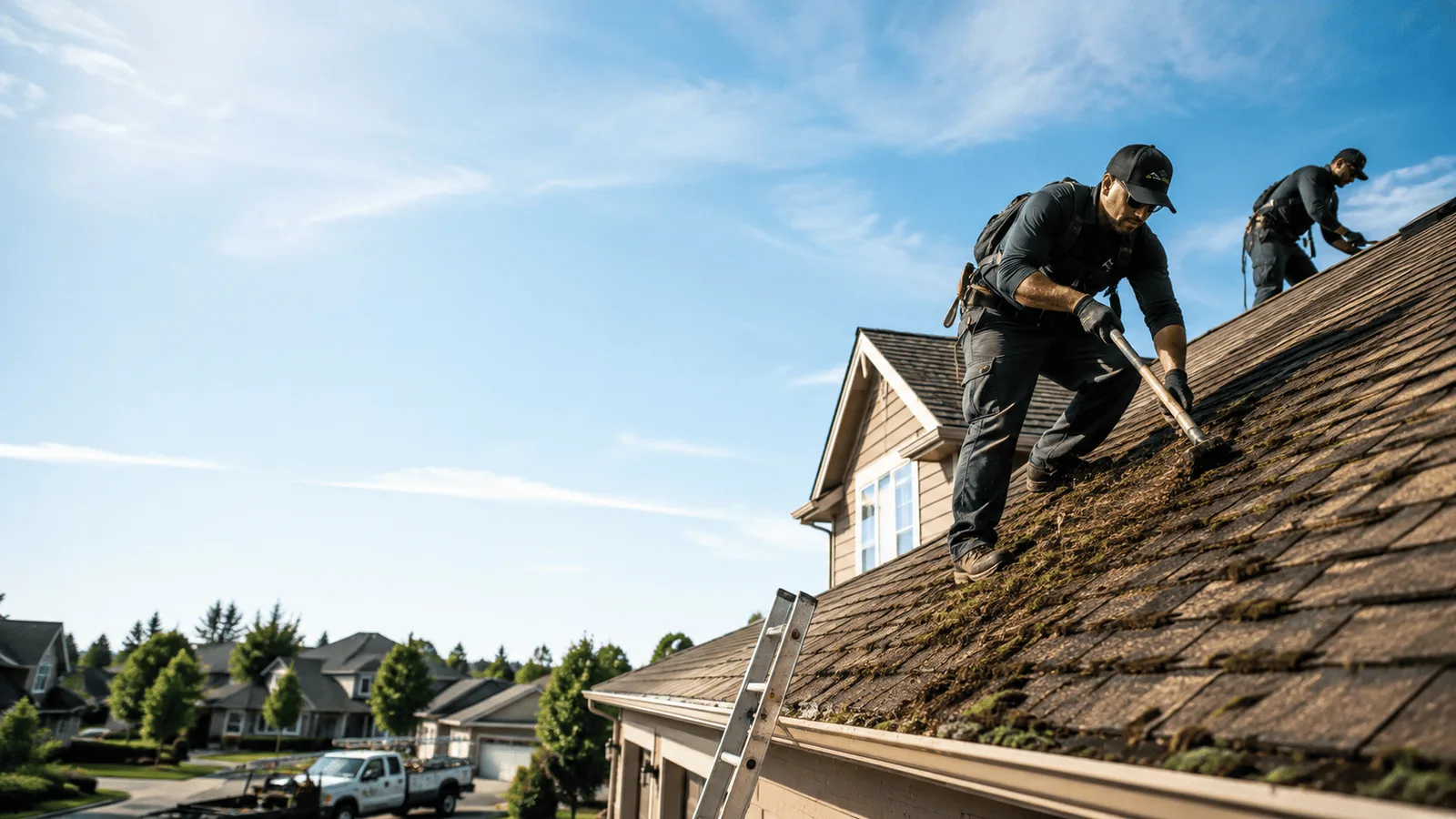 Roof Moss Removal in Norwalk, CA near me